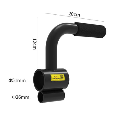 Multifunctional Double Barrel Rowing Bar Hard Pull Rod Comprehensive Training Device